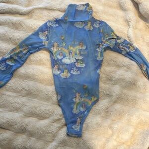 Dolls Kill By Samii Ryan Care Bear bodysuit